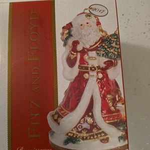 Fitz and Floyd 2017 Santa bell.